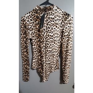 Leopard bodysuit
